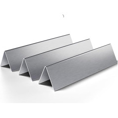 ELITE BBQ Flavorizer Bars für Weber Spirit 210, Aromaschienen für Weber Spirit 210 220 ab 2013, Flammblech, Flammenverteiler, Weber Spirit Gasgrill Spirit 210 Ersatzteile 7365, Ersatz für Weber 7635