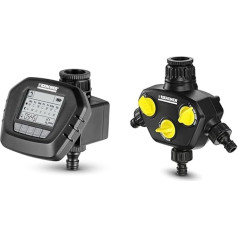 Kärcher drėkinimo kompiuteris WT 5 ir 2.645-200.0 trišakis dalytuvas