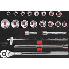 KS Tools 711.1034 Modulių lizdų rinkinys 21 elementas Priedai 3/4