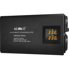 Automatinis įtampos stabilizatorius SER-1500-W , 8 % tikslumas
