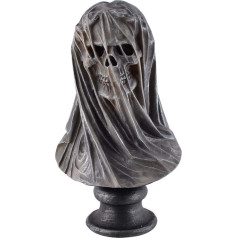 Vogler 766-7657 Kaukolės biustas Dark Veil Kaukolės biustas 25 cm Kaukolė Gotika