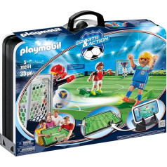 Playmobil 70244 Sports & Action Futbolo stadionas ir figūrėlės, įvairiaspalvis