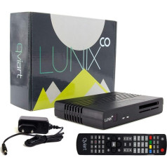 Qviart Lunix CO Full HD 1080p CI palydovinis imtuvas Linux E2 Combo (Sat + Cable) DVB-S2/C su bendra sąsaja ir HbbTV