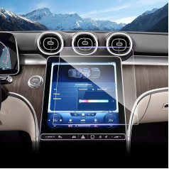 LUWU suderinama su Mercedes-Benz C-Class W206 / GLC X254 2022 2023 2024 11,9 colių navigacijos AR apsauginė plėvelė GPS ekrano apsauga Automobilių navigacijos plėvelė X254 W206 priedai (2 vnt.)