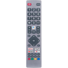 SHWRMC0134 SHW/RMC/0134 Pakaitinis nuotolinio valdymo pultas -VINABTY - tinka Technika Smart TV 40A23B-FHD 32A23BHD TEF/RMC/0015 TEFRMC0015 DR-0532 POF/RMC/0004 BUF/RMC/0114 BLF/RMC/0014 BLF/RMC/00114