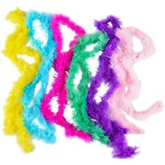 Mini Marabou Boa asortimentas – 44 colių, Rhode Island Novelty