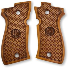 ZIB GRIPS Ars.011 Rankų darbo riešutmedžio rankena, skirta Beretta F 81