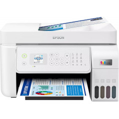 Jos l5316 spalvotas daugiafunkcinis įrenginys a4/33 psl./fax/w(lan)/adf30/white