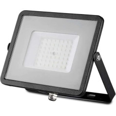 V-TAC LED apšvietimas 50W 6500K IP65 Schwarz VT-50- 408 - 21408