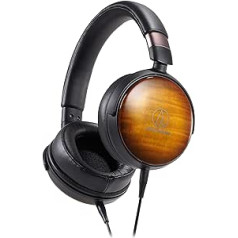 Audio-Technica AudioT ATH-WP900 Hi-Fi Head Bn/BK nešiojamos medinės ausinės