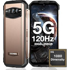 DOOGEE V30T Dimensity 1080 5G lauko mobilusis telefonas be sutarties, 20GB + 256GB/2TB 10800mAh 66W greitas įkrovimas, lauko išmanusis telefonas Android 12, 108MP + 20MP Night Vision, 6,58 colio FHD+ / IP60 / IP60