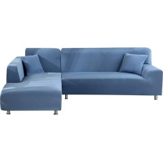 Shujin Sofos užvalkalas elastingas elastingas vandeniui atsparus L formos sofos užvalkalas, 2 vnt.