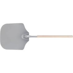 American Metalcraft 3714 Pizzaschaufel aus Aluminium mit 53,3 cm Holzgriff, 35,6 x 40,6 cm große Klinge
