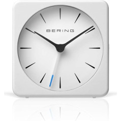 BERING 90066-54S Moteriškas ir vyriškas laikrodis su kvarciniu judesiu ir plastikiniu stiklu, baltos spalvos, namų dekoro kolekcija, laikrodis
