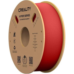Creality Hyper PLA gija 3D spausdintuvams, 1,75 mm 3D spausdinimo gija, 1 kg kartoninė ritė, matmenų tikslumas +/- 0,03 mm, tinka daugumai FDM 3D spausdintuvų (mėlyna)
