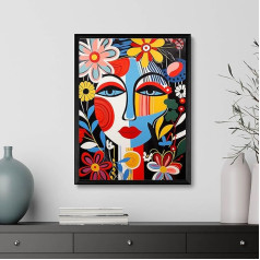 Studio Moien Blossoming Aura plakatas A4 formato (21 x 29,7 cm - 8,3 x 11,7 in) su juodu rėmeliu (Blossoming Aura - neįrėmintas)