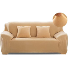 PENGMAI Stretch Sofos dangtelis 1/2/3/4 vietų storio sofos Slipcover Velvet Easy Fit Elastinis audinys Sofos apsaugininkas Kanapės naminių gyvūnėlių apsauga