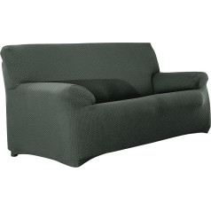 Eysa elastisch Sofa überwurf 4 sėdimų vietų Farbe 06-grau Sucre, poliesteris, 37 x 17 x 29 cm