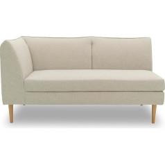 DOMO. kolekcija Lauko sofa Juist 2F Left, Sodo baldai, Sodo sofa, Valgomasis, Sofa