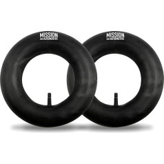 MISSION AUTOMOTIVE 2 pakuotės 4.80/4.00-8 colių aukščiausios kokybės pakaitinių padangų vamzdžių - skirti ratiniams vežimėliams, vejapjovėms, sunkvežimiams su maišais, vežimėliams, priekaboms ir kt. - Žarnos 4.80 4.00-8/480/400-8 ratams