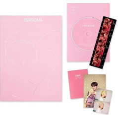 BTS - [Sielos žemėlapis : Persona] (01 versija) Fotoknyga + CD + Mini knyga + Fotokortelė + Atvirukas + Fotoplėvelė + 1 kišeninis rankinis veidrodėlis + 5 papildomos nuotraukos