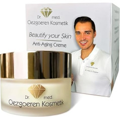 Dr. OEZGOEREN KOSMETIK - HIALURONO KREMAS & Q10 - Dieninis kremas su hialurono rūgštimi nuo senėjimo ir raukšlių - apsauga nuo UV spindulių - veganiška odos priežiūra - natūralūs ingredientai