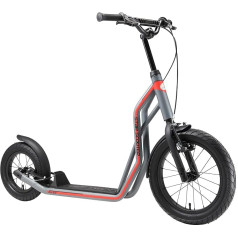 STAR SCOOTER Vaikų paspirtukas nuo 7-8 metų | 16/12 colių mišrus miesto paspirtukas su pneumatinėmis padangomis