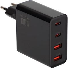 76-028# tinklo įkroviklio lizdas usbx2 + usb-cx2 qc+pd 100w