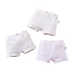 Baby Girl Boyshort kelnaitės, medvilninės apatinės kelnaitės, 3 vnt. pakuotėje 2–3 metams, M (001)