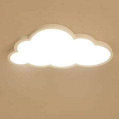 „Clouds“ lubų šviestuvas, itin plonas 5 cm LED „Creative Clouds“ lubų lempa Vaikų kambario lubų šviestuvas berniukų ir mergaičių miegamojo šviestuvas Paprastas animacinis filmas Romantiškas (spalva: balta šviesa 6000K)