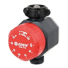Eden 25118 1 zonos mechaninis drėkinimo laikmatis, raudona, pilka