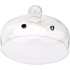 SousVideTools Glasglocke für Teller, su ventiliacija, 26 cm