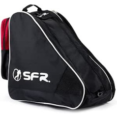 Sfr Skates Large Ice & Skate Bag II Krepšys, skirtas riedutėms, jaunimui, unisex, įvairiaspalvis (juoda/raudona), vieno dydžio