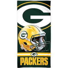 Wincraft NFL Green Bay Packers 3D paplūdimio rankšluostis 150 x 75 cm
