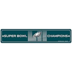 Wincraft NFL Philadelphia Eagles Super Bowl LII čempionų gatvės ženklas 4
