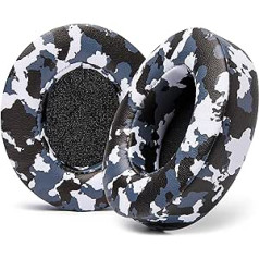 WC Wicked Cushions keitimo ausų pagalvėlės, skirtos Beats Studio 2 & 3 (B0501, B0500) Wired & Wireless | Netinka Beats Solo | Minkštesnė oda, patobulintas putplastis ir stipresni klijai | Snow Camo