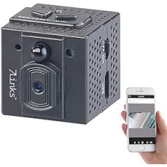7links HD Micro IP stebėjimo kamera su Wi-Fi, naktiniu matymu ir prieiga prie programų