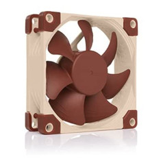 Noctua NF-A8 5V, Leiser Premium-Lüfter su USB Stromadapterkabel, 3-Pin, 5V versija (80mm, Braun)