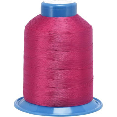 sourcing map Bonded Polyester Thread Extra Strong 1968 Yards 150D/0.25mm Upholstery Thread for Manual and Machine Sewing (Red Purple)