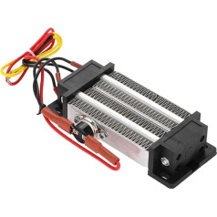 Keraminis oro šildytuvo elementas 300 W 220 V termostatas PTC Izoliuoti elektriniai šildymo priedai