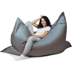 Sunnypillow XXL pupų maišas, didelis pupų maišas, lauko ir vidaus, 180 x 145 cm su 400L polistireno užpildu, kėdė vaikams ir suaugusiesiems, sėdimoji pagalvėlė, sofa, pupų maišas, galima rinktis iš įvairių spalvų ir dydžių, 100 x 150 cm