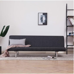 Musevane Sofa lova Tamsiai pilka poliesterio sofa lova