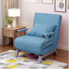 Konvertuojama sofa-lova su 6 kryptimis reguliuojamu atlošu ir nuimama pagalvėle