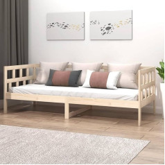 Zeyuan Dienos lova, Sofa lova, Miegamoji sofa, Sofa lova, Sofa lova, Sofa lova, Dienos lova, Sofa lova, Paauglių lova, Sofa lova, Pušies masyvo mediena, 90 x 190 cm