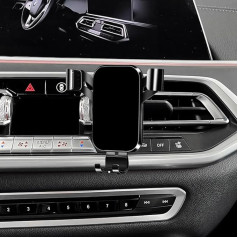 LSXEL mobiliojo telefono laikiklis, suderinamas su BMW X5 X6 X7 G05 G06 G07 2019 m. 2020 m. 2021 m. 2022 m. 2023 m. telefono laikikliu (skirtas X5 G05 2019-2023/X6 G06 2020-2023/X7 G07)