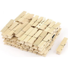išteklių žemėlapis Bambus Socken Kleidung Pins Spring Wäscheklammern Wäscheklammern, 60 cm, Beige de