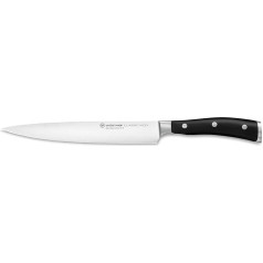 WÜSTHOF Classic Ikon kumpio peilis 20 cm juodas