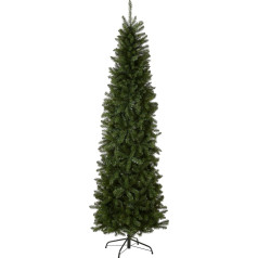 National Tree Company Künstlicher Weihnachtsbaum | Inklusive Ständer | Kingswood Tannenbleistift, Metall, Grün, 6 pėdų, 6