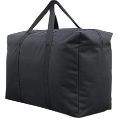 Rankinė kelioninė krepšys Extra Groß Wasserdicht robust 600D Oxford Jumbo Aufbewahrungstasche mit Web-Griff, Unterbett-Tasche, für Decken/Bettwäsche, 85 x 55 x 33 cm, schwarz (švarcas) - BXTTRABAG-020