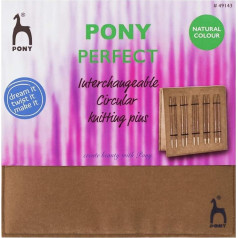 Pony P49143 Nadel Satz, Holz, Mehrfarbig, Eins Größe